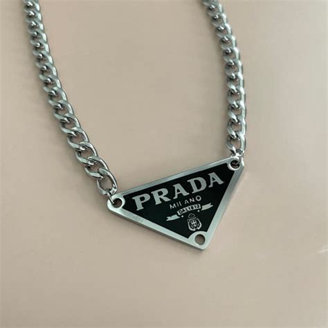 prada spider man necklace|prada collar necklace.